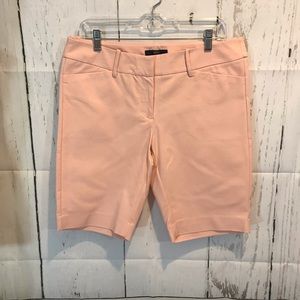 Wassimo peach long shorts. Size 10.